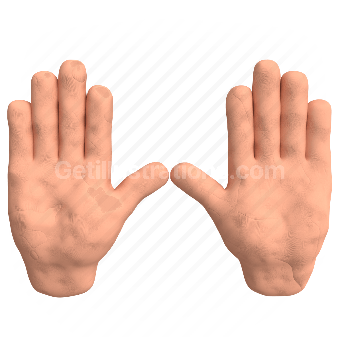 Hand Gestures illustration preview image